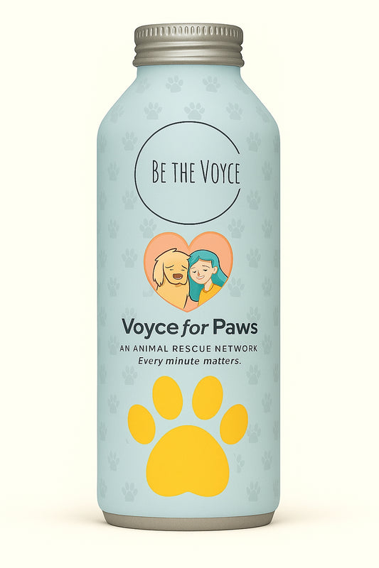 Voyce for Paws Limited Edition Water Bottle